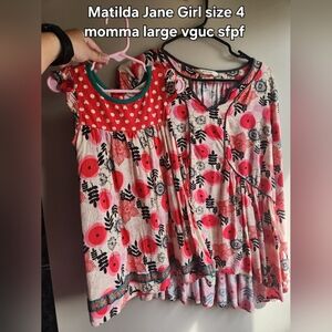 Matilda Jane Girl Dress Mom Top